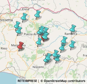 Mappa Via Caduti di Bruxelles, 95040 Mirabella Imbaccari CT, Italia (15.231)