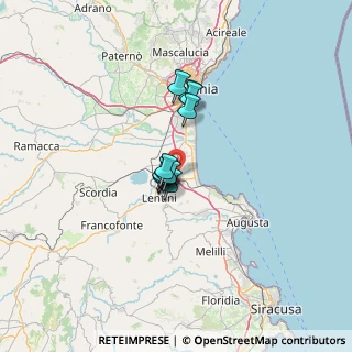 Mappa Autostrada Catania - Siracusa, 96016 Lentini SR, Italia (8.15909)