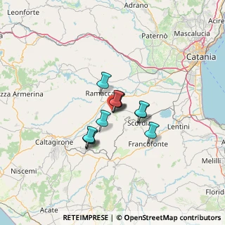 Mappa Via Piacenza, 95046 Palagonia CT, Italia (9.08091)