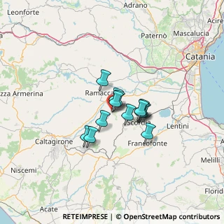 Mappa Via Piacenza, 95046 Palagonia CT, Italia (8.59692)