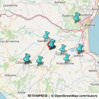 Mappa Via Piacenza, 95046 Palagonia CT, Italia (14.88438)