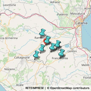 Mappa Via Piacenza, 95046 Palagonia CT, Italia (9.18611)