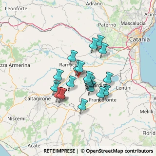 Mappa Via Piacenza, 95046 Palagonia CT, Italia (11.687)
