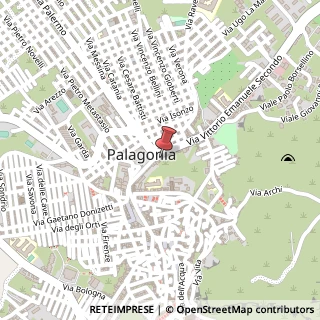 Mappa Via Vittorio Emanuele, 142, 95046 Palagonia, Catania (Sicilia)