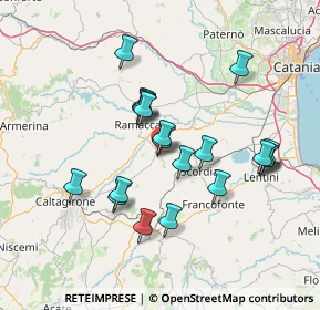 Mappa Via Leonardo Da Vinci, 95046 Palagonia CT, Italia (14.6305)