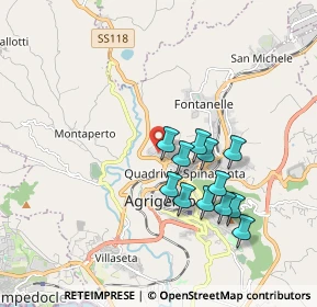 Mappa Via San Gregorio, 92100 Agrigento AG, Italia (1.81583)