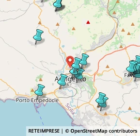 Mappa Via San Gregorio, 92100 Agrigento AG, Italia (5.5915)