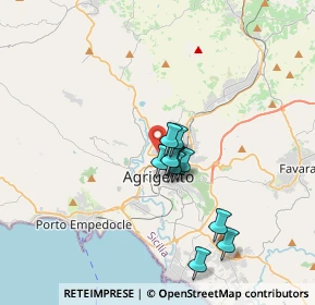 Mappa Via San Gregorio, 92100 Agrigento AG, Italia (2.90273)