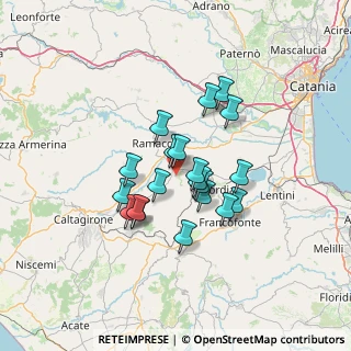 Mappa Via Bologna, 95046 Palagonia CT, Italia (11.567)