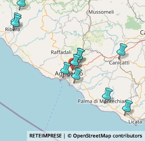 Mappa Via dei Giovani, 92100 Agrigento AG, Italia (18.79636)