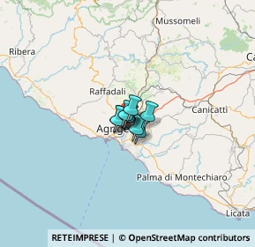 Mappa Via dei Giovani, 92100 Agrigento AG, Italia (19.894)