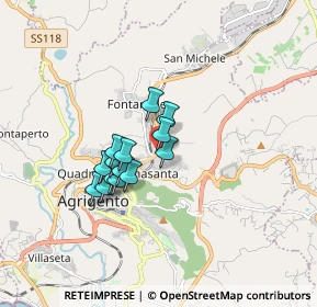 Mappa Via dei Giovani, 92100 Agrigento AG, Italia (1.35286)