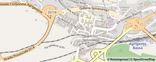 Mappa Agrigento