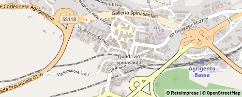 Mappa Agrigente