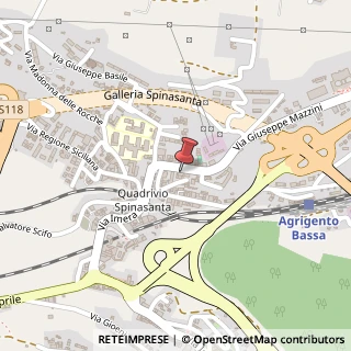 Mappa Via Mazzini, 66, 92100 Agrigento, Agrigento (Sicilia)