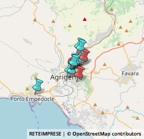 Mappa Via Quadrivio Spinasanta, 92100 Agrigento AG, Italia (1.46273)