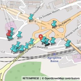 Mappa Via Piersanti Mattarella, 92100 Agrigento AG, Italia (0.14643)