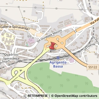 Mappa Via Pier Santi Mattarella, 123, 92100 Agrigento, Agrigento (Sicilia)
