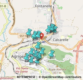 Mappa Via Piersanti Mattarella, 92100 Agrigento AG, Italia (0.87111)