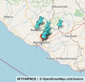 Mappa Via Piersanti Mattarella, 92100 Agrigento AG, Italia (6.97182)