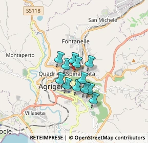 Mappa Via Piersanti Mattarella, 92100 Agrigento AG, Italia (1.165)