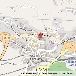 Mappa Via Matteo Cimarra, 9, 92100 Agrigento, Agrigento (Sicilia)