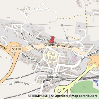 Mappa Via Matteo Cimarra, 70, 92100 Agrigento, Agrigento (Sicilia)