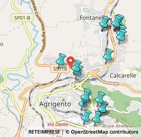 Mappa Via Ficarra Mons. Angelo, 92100 Agrigento AG, Italia (1.416)