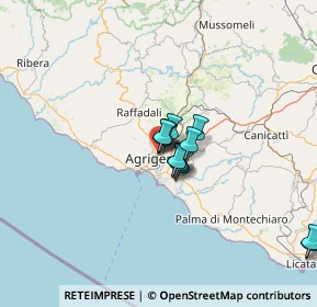 Mappa Via Ficarra Mons. Angelo, 92100 Agrigento AG, Italia (10.335)