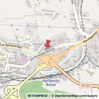 Mappa Via Mazzini, 149/151, 92100 Agrigento, Agrigento (Sicilia)
