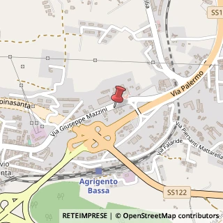 Mappa Via Mazzini, 142, 92100 Agrigento, Agrigento (Sicilia)