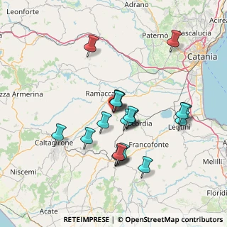 Mappa Via Pensavalle, 95046 Palagonia CT, Italia (14.607)
