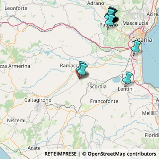 Mappa Via Garibaldi, 95046 Palagonia CT, Italia (25.458)
