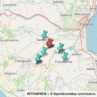 Mappa Via Laguna, 95046 Palagonia CT, Italia (8.90182)
