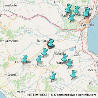 Mappa Via Soldato Anzalone, 95046 Palagonia CT, Italia (22.23353)
