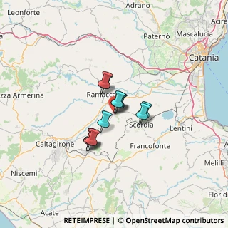 Mappa Via Como, 95046 Palagonia CT, Italia (8.87083)