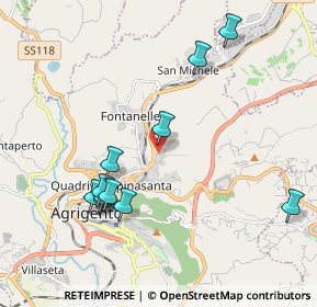 Mappa Via Vittorio Bozzo, 92100 Agrigento AG, Italia (2.33727)