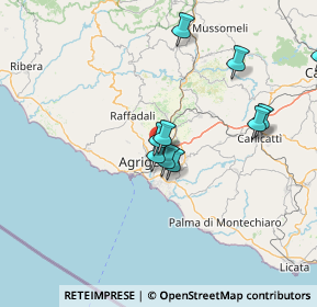 Mappa Via Vittorio Bozzo, 92100 Agrigento AG, Italia (16.63364)