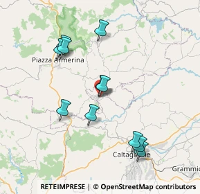 Mappa Via Platania, 95040 Mirabella Imbaccari CT, Italia (8.19909)