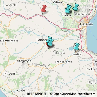 Mappa Via Puglisi, 95046 Palagonia CT, Italia (19.95167)