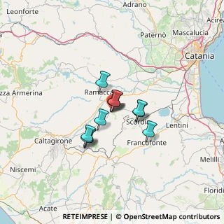 Mappa Via Puglisi, 95046 Palagonia CT, Italia (8.94455)