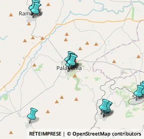 Mappa Via Vittorio Alfieri, 95046 Palagonia CT, Italia (5.56947)