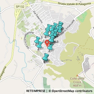 Mappa Via Gaetano Donizetti, 95046 Palagonia CT, Italia (0.3085)