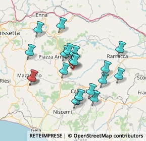 Mappa 95040 Mirabella Imbaccari CT, Italia (14.82737)