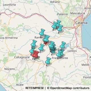 Mappa Via dei Giardini, 95046 Palagonia CT, Italia (11.627)