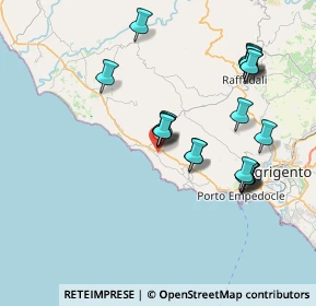 Mappa Via Leonardo Sciascia, 92010 Siculiana AG, Italia (8.3315)