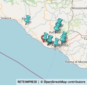 Mappa Via Leonardo Sciascia, 92010 Siculiana AG, Italia (11.07308)