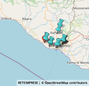 Mappa Via Leonardo Sciascia, 92010 Siculiana AG, Italia (9.96769)