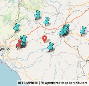 Mappa Monte Pernice, 92020 Castrofilippo AG, Italia (8.7795)