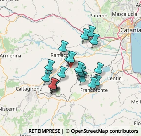 Mappa Via Trento, 95046 Palagonia CT, Italia (11.607)